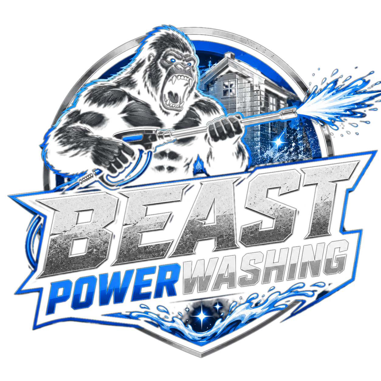 Beast Power Washing logo